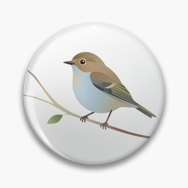 Item preview, Minimalist Songbird – Delicate Bird on Branch Botanical Art designed and sold by meghnad.