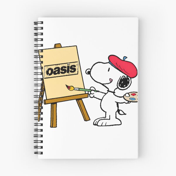 Item preview, Artistic Snoopy With Beret Painting osias designed and sold by Spark-Budz.
