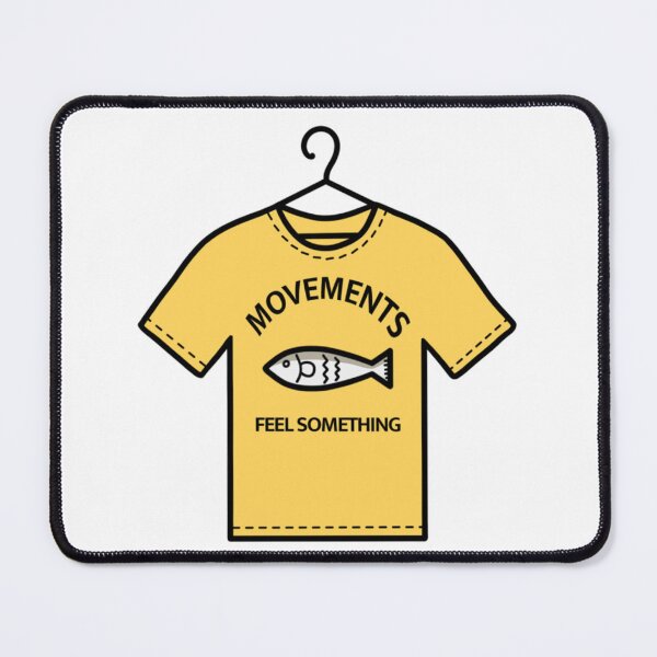 Item preview, Movements fish shirt feel something designed and sold by Dqylily .