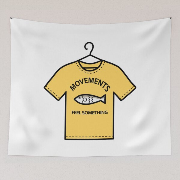 Item preview, Movements fish shirt feel something designed and sold by Dqylily .