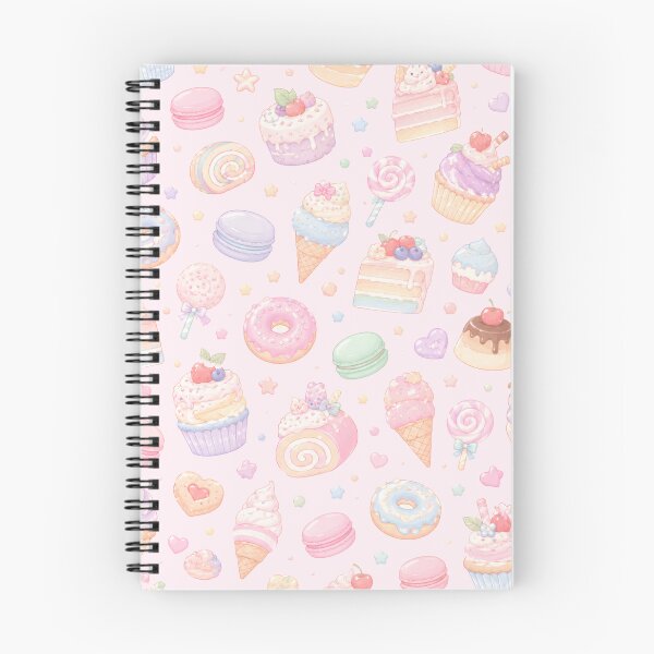 Item preview, Pastel Sweet Desserts & Bakery Watercolor Pattern designed and sold by Skyrocketz.