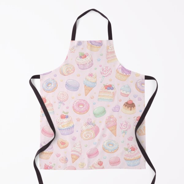 Item preview, Pastel Sweet Desserts & Bakery Watercolor Pattern designed and sold by Skyrocketz.