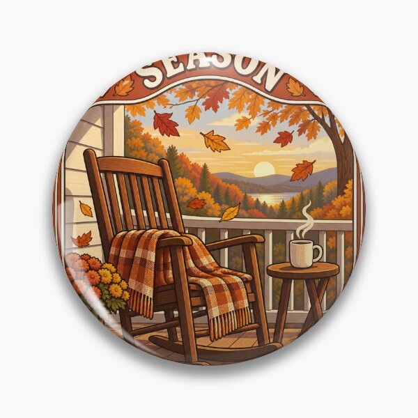 Item preview, Porch Sitting Season Slow Living Fall Design designed and sold by ys96.