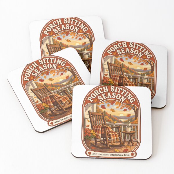 Item preview, Porch Sitting Season Slow Living Fall Design designed and sold by ys96.