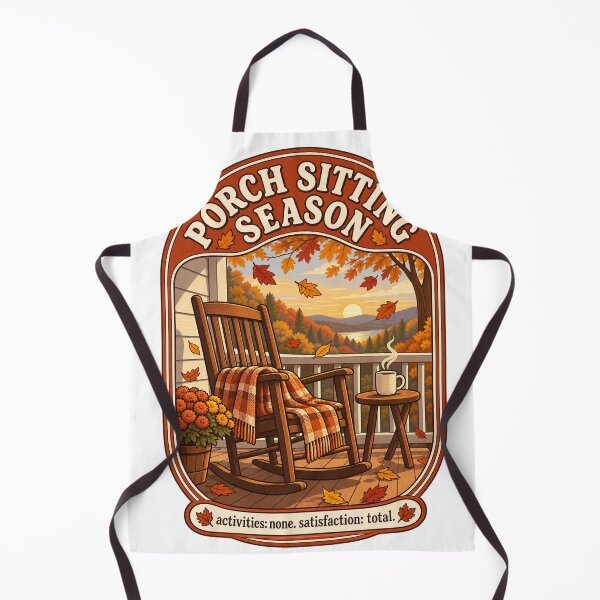 Item preview, Porch Sitting Season Slow Living Fall Design designed and sold by ys96.