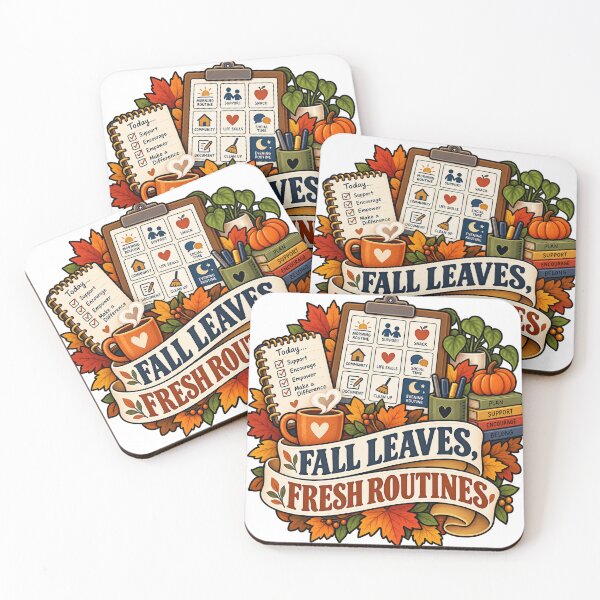 Item preview, Fall Leaves, Fresh Routines DSP designed and sold by supertae.
