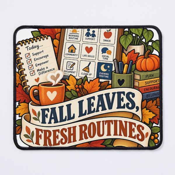 Item preview, Fall Leaves, Fresh Routines DSP designed and sold by supertae.