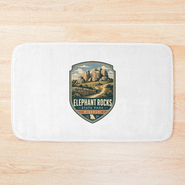 Item preview, Elephant Rocks State Park Missouri Est. 1924 Missouri State Park Travel Visitor designed and sold by Star3NowForMe.