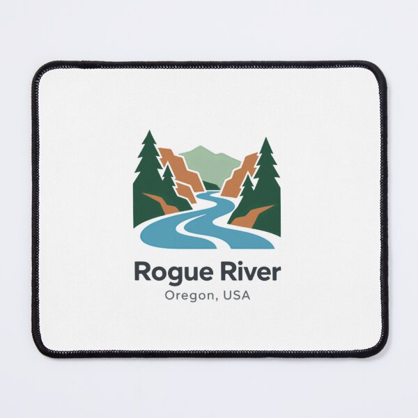 Item preview, Rogue River Oregon USA Outdoors Travel Explorer Adventure designed and sold by Simsimah26Parks.