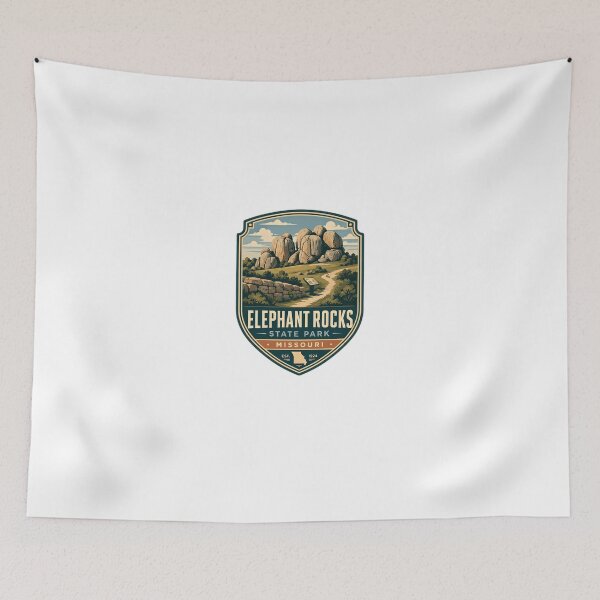 Item preview, Elephant Rocks State Park Missouri Est. 1924 Missouri State Park Travel Visitor designed and sold by Star3NowForMe.