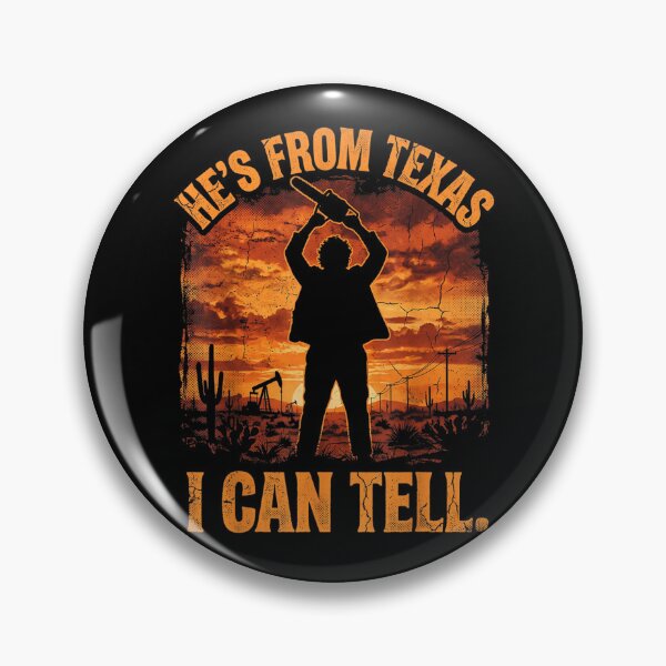 Item preview, hes from Texas i can Tell Shirt Halloween, Chainsaw Horror designed and sold by CrinoSwice.