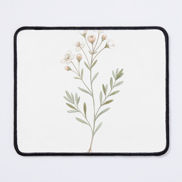 Item preview, Minimalist Botanical Floral Plant – Earthy Blooming Wildflowers designed and sold by meghnad.