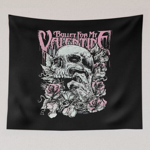 Item preview, Bullet For My Valentine Hand of Blood Fever The Poison Skull Red Eyes Y2K designed and sold by troi55116.