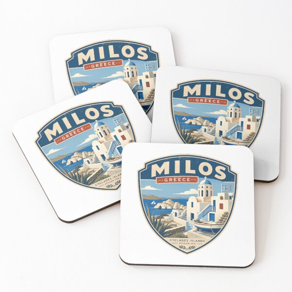 Item preview, Milos Greece Cyclades Islands Aegean Sea Travel Destination Souvenir designed and sold by Star3NowForMe.