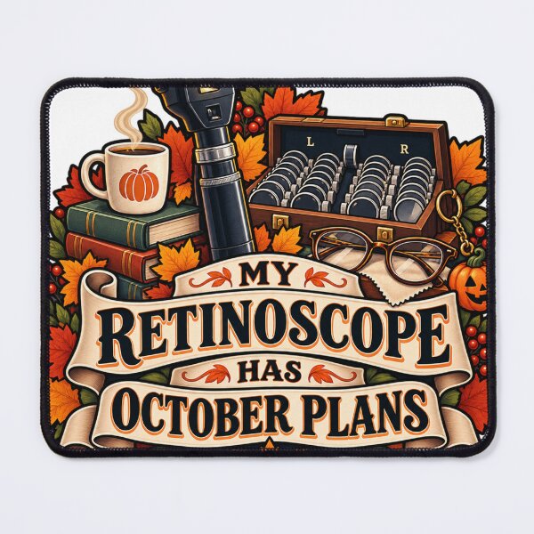 Item preview, My Retinoscope Has October Plans Optometry designed and sold by supertae.
