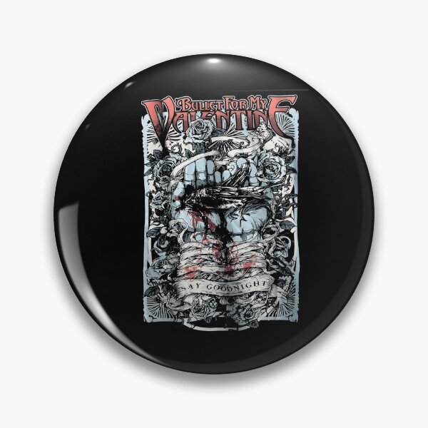 Item preview, Bullet For My Valentine Goodnight Fever The Poison Skull Red Eyes Y2K designed and sold by troi55116.