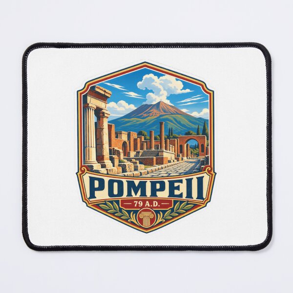 Item preview, Pompeii 79 A.D. Ancient Roman City Italy Travel History designed and sold by Star3NowForMe.