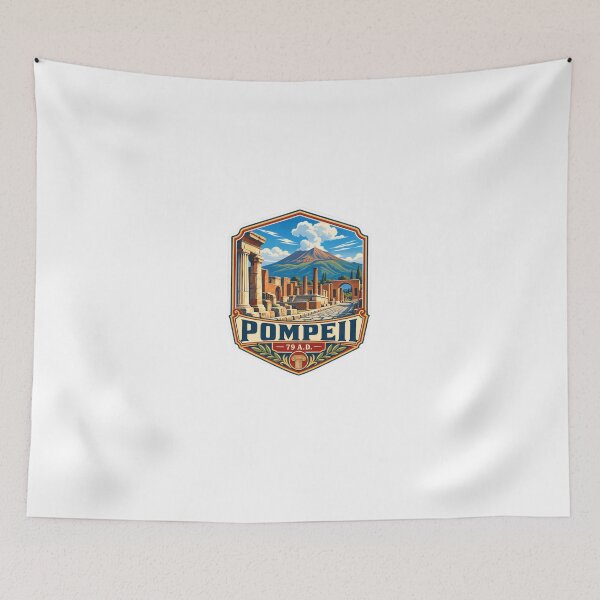 Item preview, Pompeii 79 A.D. Ancient Roman City Italy Travel History designed and sold by Star3NowForMe.