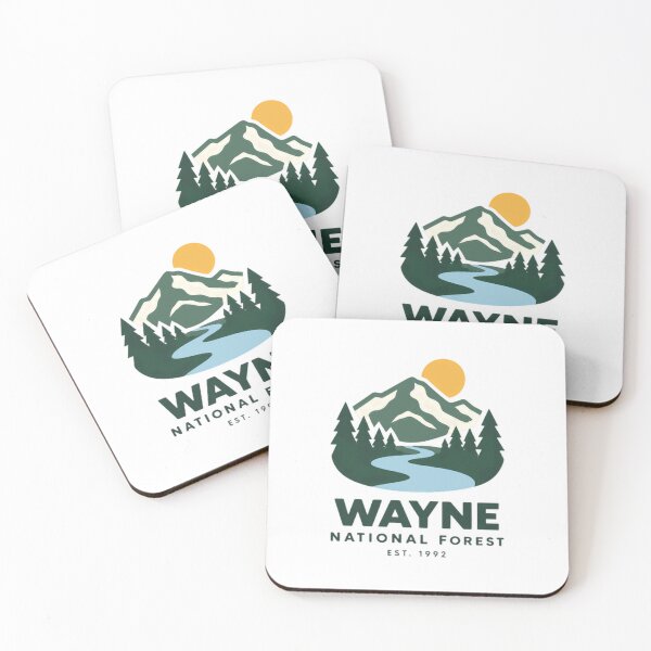 Item preview, Wayne National Forest Est. 1992 Ohio Outdoors Hiker Camper designed and sold by Simsimah26Parks.