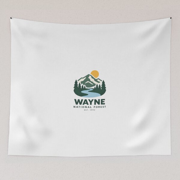 Item preview, Wayne National Forest Est. 1992 Ohio Outdoors Hiker Camper designed and sold by Simsimah26Parks.