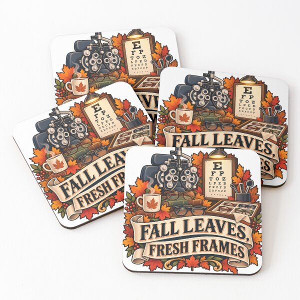Item preview, Fall Leaves, Fresh Frames Eye Care designed and sold by supertae.