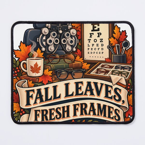 Item preview, Fall Leaves, Fresh Frames Eye Care designed and sold by supertae.