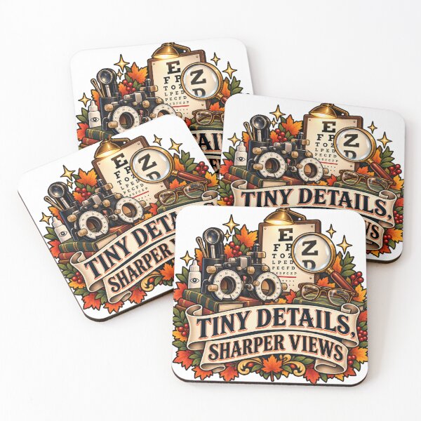 Item preview, Tiny Details, Sharper Views Optometry designed and sold by supertae.
