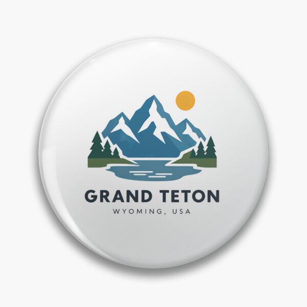 Item preview, Grand Teton Wyoming USA National Park Traveler Hiker designed and sold by Simsimah26Parks.