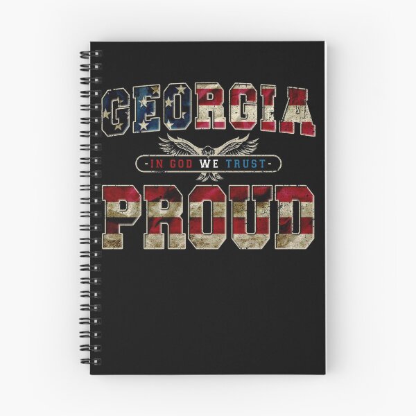 Item preview, In God We Trust Georgia Proud Strong Awesome Design Gift US Flag designed and sold by djpraxis.