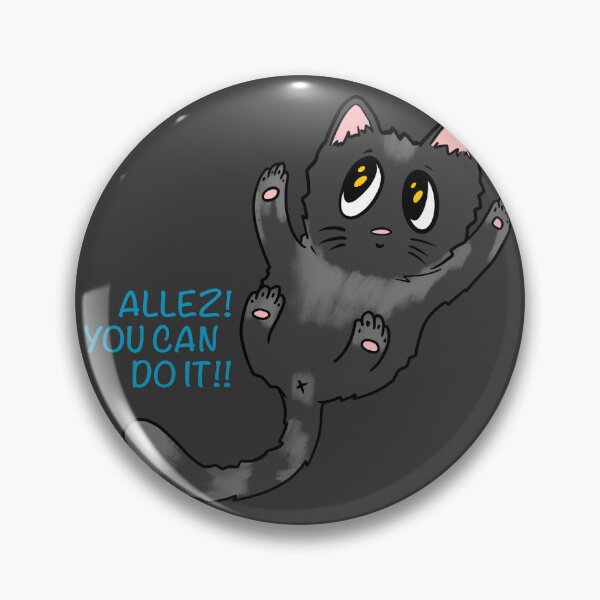 Item preview, Black cat loves to cheer on your climbing!  designed and sold by Rain Ant.