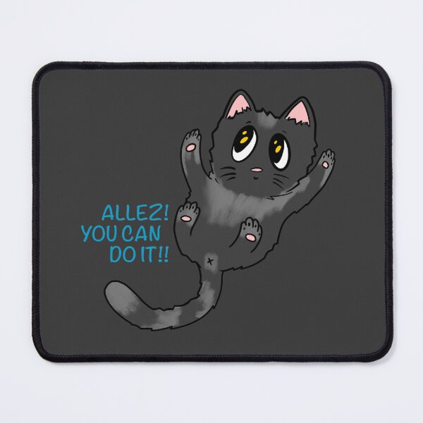 Item preview, Black cat loves to cheer on your climbing!  designed and sold by Rain Ant.