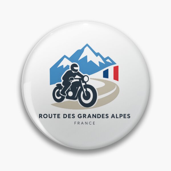 Item preview, Route Des Grandes Alpes France Motorcycle Touring Adventure Rider designed and sold by Simsimah26Parks.
