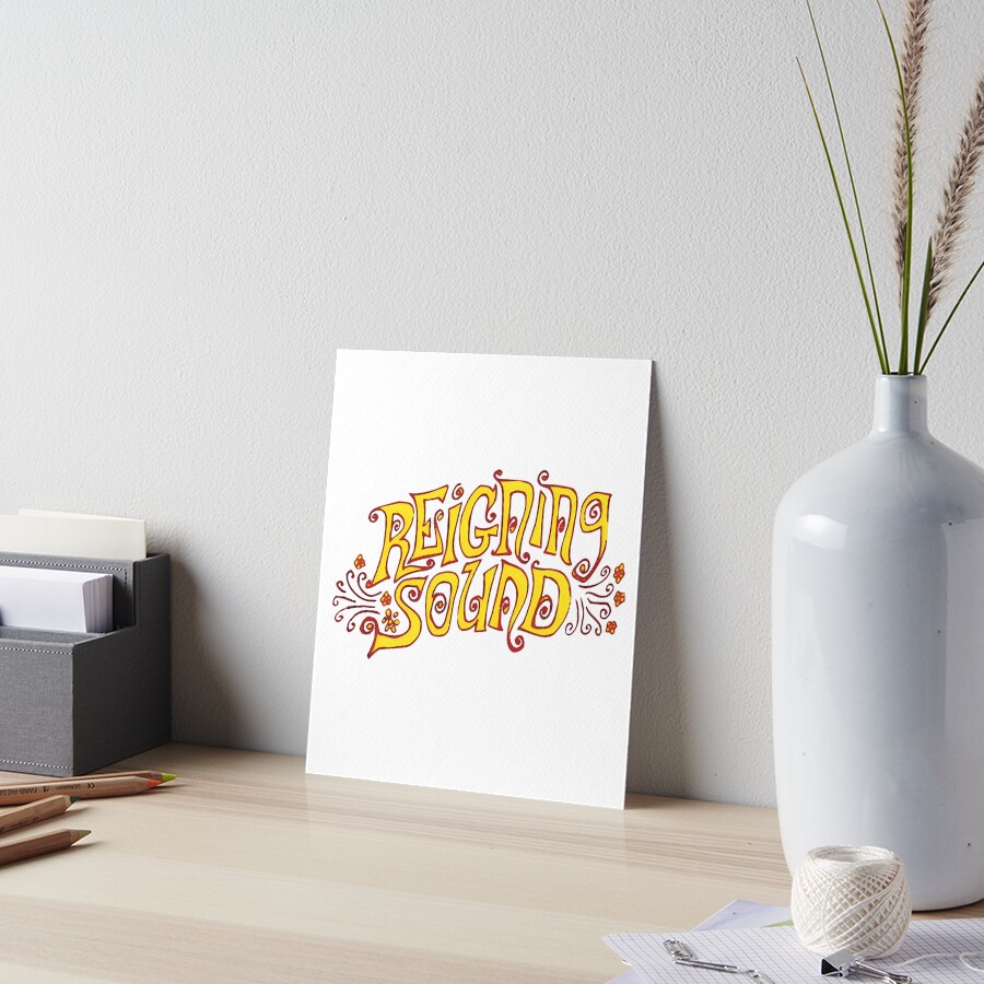 Item preview, Art Board Print designed and sold by LetteringWonder.