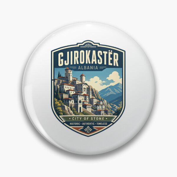 Item preview, Gjirokastër Albania City Of Stone Historic Authentic Timeless Travel Vacation designed and sold by Star3NowForMe.
