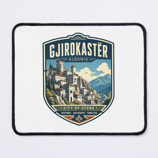 Item preview, Gjirokastër Albania City Of Stone Historic Authentic Timeless Travel Vacation designed and sold by Star3NowForMe.
