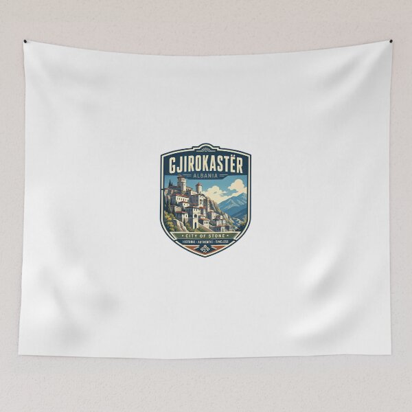 Item preview, Gjirokastër Albania City Of Stone Historic Authentic Timeless Travel Vacation designed and sold by Star3NowForMe.