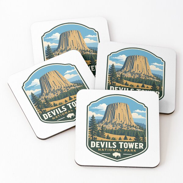 Item preview, Devils Tower National Park Wyoming Travel Souvenir designed and sold by Simsimah26Parks.