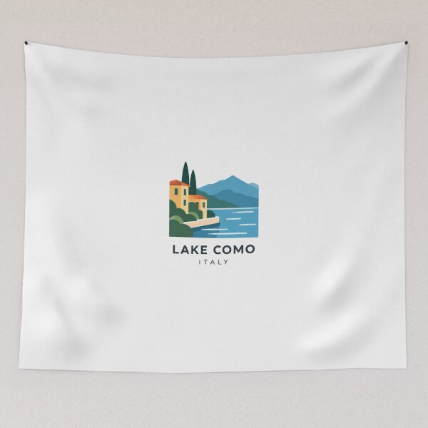 Item preview, Lake Como Italy Italian Lake Travel Destination designed and sold by Simsimah26Parks.