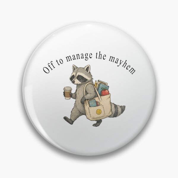Item preview, Off To Manage The Mayhem designed and sold by mennayasser7.
