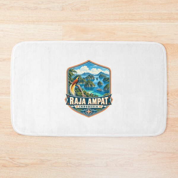 Item preview, Raja Ampat Indonesia Island Destination Tropical Paradise Traveler designed and sold by Star3NowForMe.