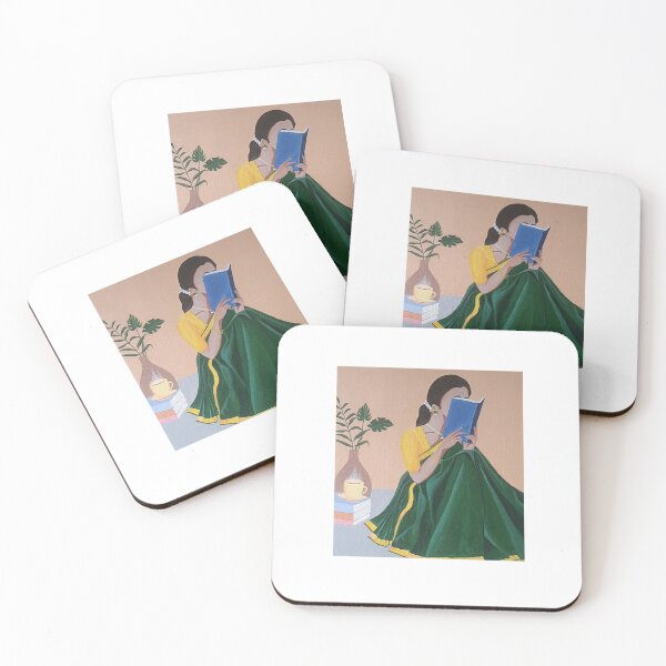 Item preview, An Indian Woman reading a book | Indian Art designed and sold by Sakshiartwork.