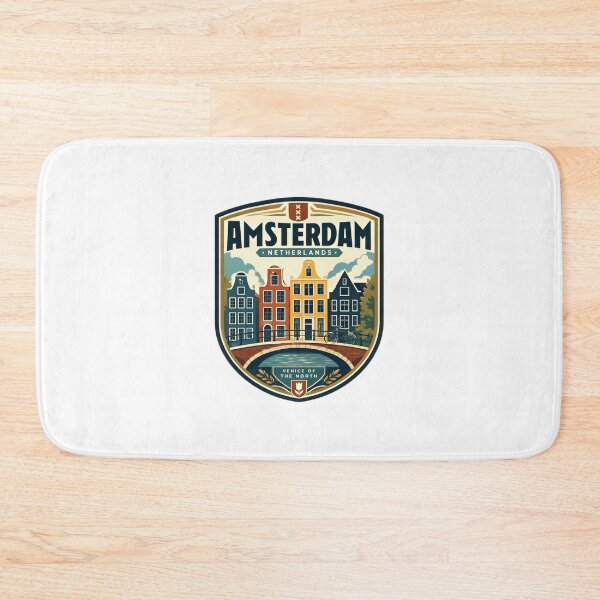 Item preview, Amsterdam Netherlands Venice Of The North European City Traveler Souvenir designed and sold by Star3NowForMe.