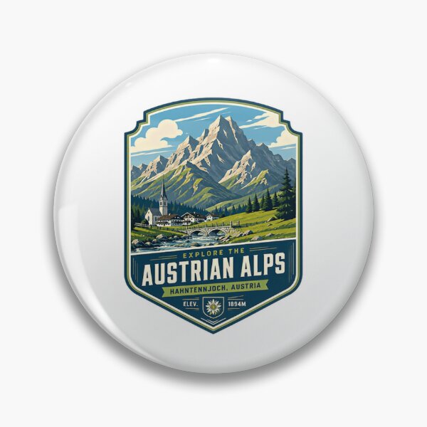 Item preview, Explore The Austrian Alps Hahntennjoch Austria Travel Souvenir Mountains Hiking designed and sold by Star3NowForMe.