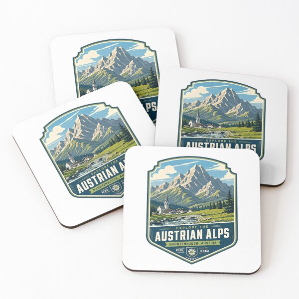 Item preview, Explore The Austrian Alps Hahntennjoch Austria Travel Souvenir Mountains Hiking designed and sold by Star3NowForMe.