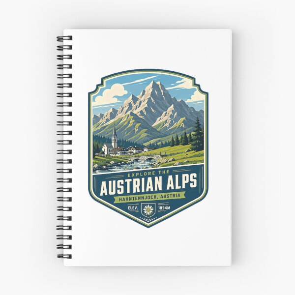 Item preview, Explore The Austrian Alps Hahntennjoch Austria Travel Souvenir Mountains Hiking designed and sold by Star3NowForMe.