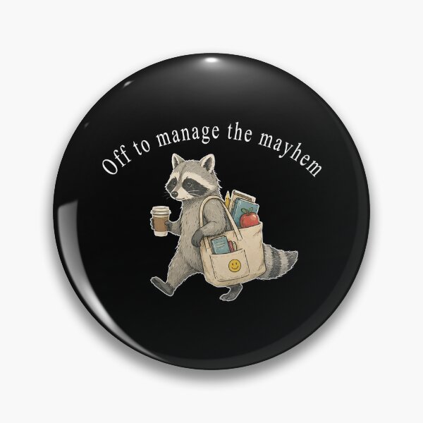 Item preview, Off To Manage The Mayhem designed and sold by mennayasser7.