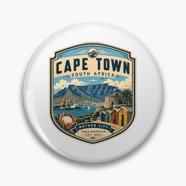 Item preview, Cape Town South Africa Mother City Table Mountain Est. 1652 Travel Vacation Souvenir designed and sold by Star3NowForMe.