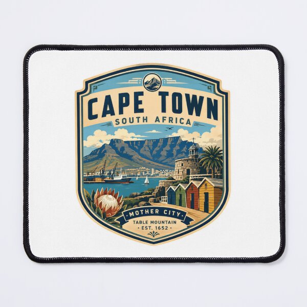 Item preview, Cape Town South Africa Mother City Table Mountain Est. 1652 Travel Vacation Souvenir designed and sold by Star3NowForMe.