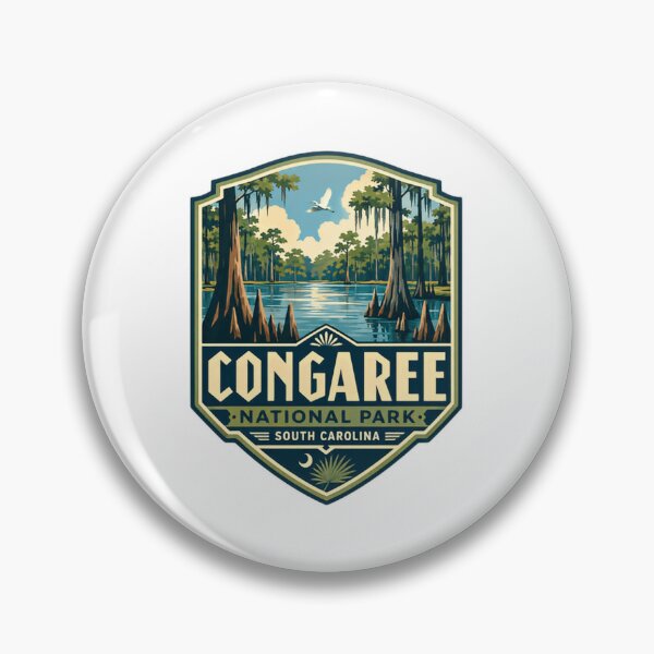 Item preview, Congaree National Park South Carolina Travel Explorer Souvenir designed and sold by Star3NowForMe.