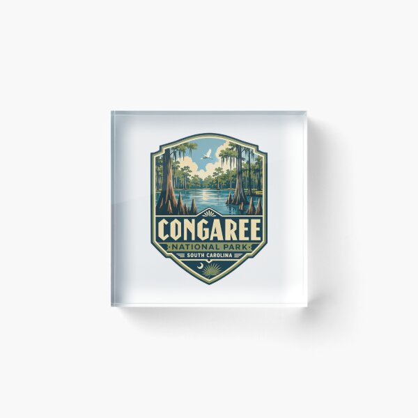 Item preview, Congaree National Park South Carolina Travel Explorer Souvenir designed and sold by Star3NowForMe.